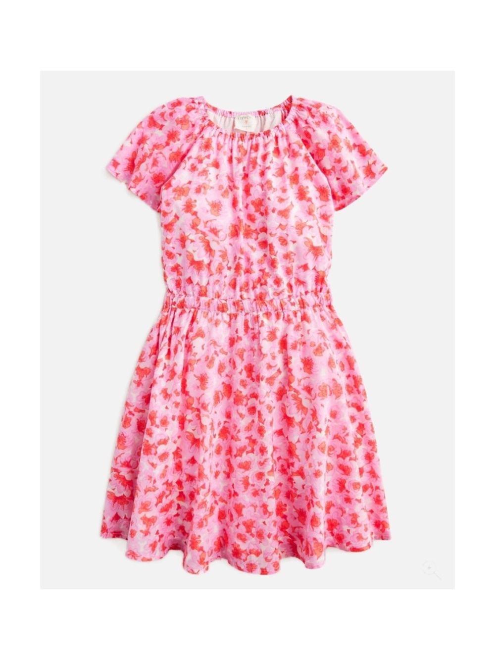 New! J.Crew Girls' Cotton Voile Dress, Pink, Size 14